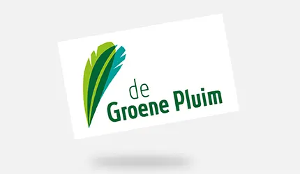 Logo van het Groene Pluim erkenning