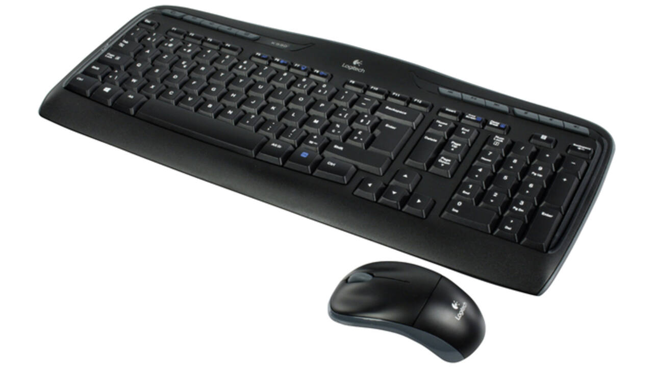 Toetsenbord Logitech MK330 Azerty +muis zwart