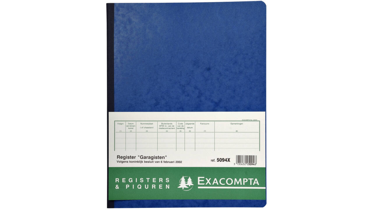 Register Piqure garagisten 320x250mm 80vel assorti