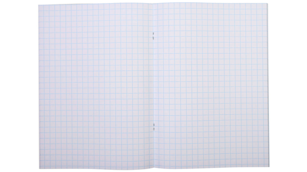 Schrift Qbasic A4 ruit 10mm 80blz 70gr assorti