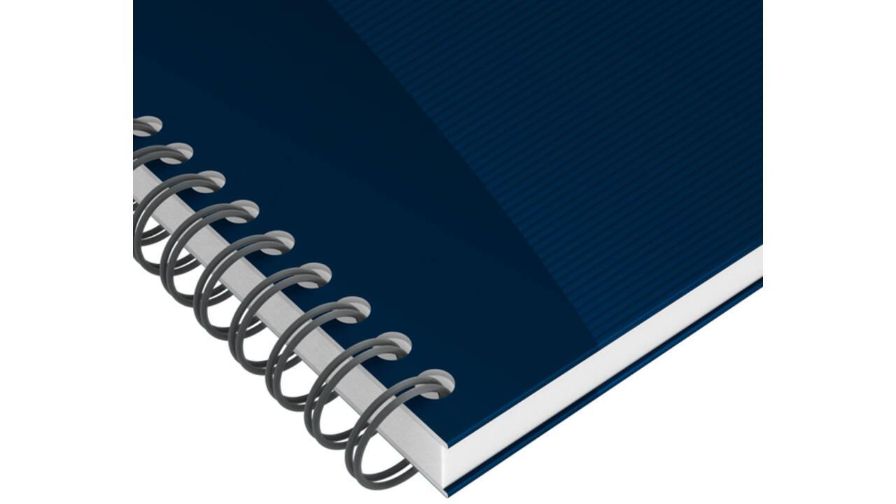 Adresboek Oxford Office Essentials A5 72vel dubbelspiraal assorti