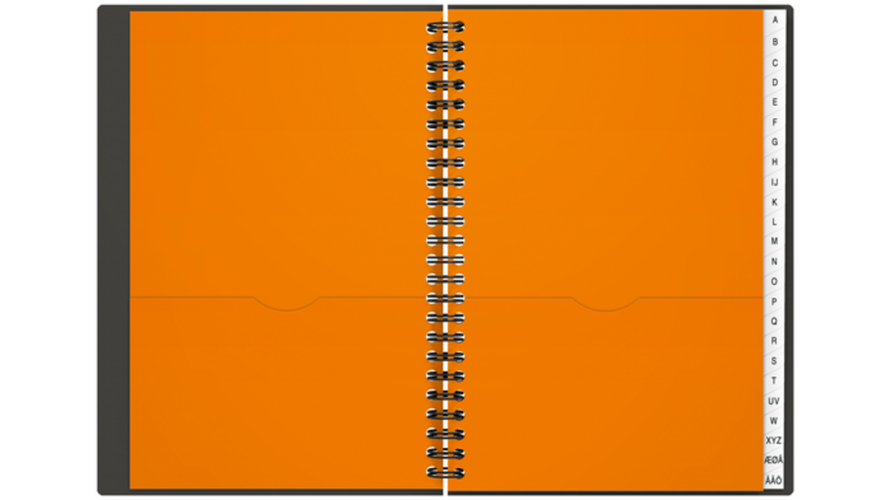 Adresboek Oxford International A5 72vel met alfabet