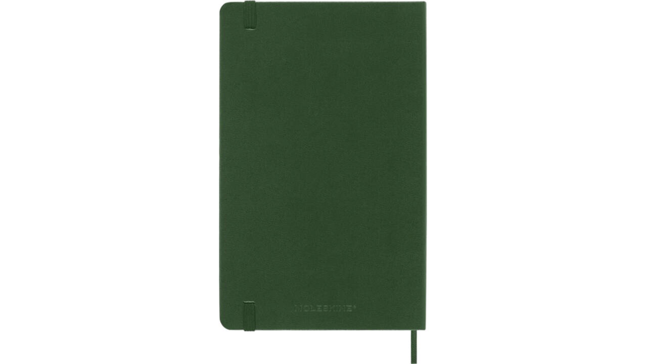 Notitieboek Moleskine large 130x210mm lijn hard cover myrtle green