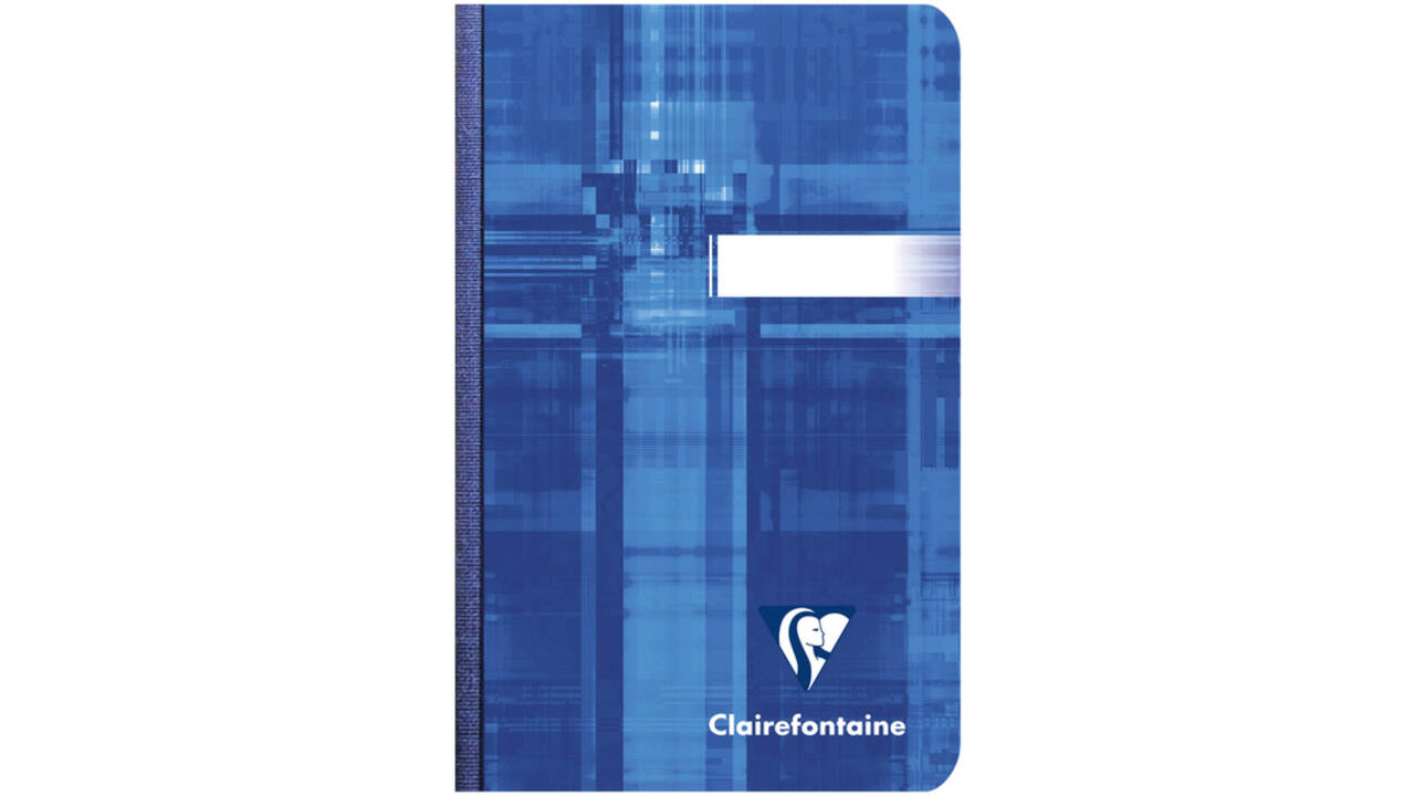 Notitieboek Clairefontaine 90x140mm lijn assorti