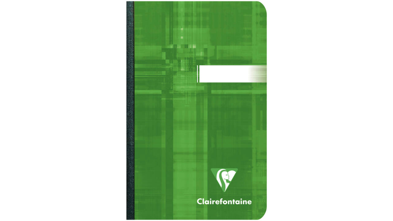 Notitieboek Clairefontaine 90x140mm lijn assorti