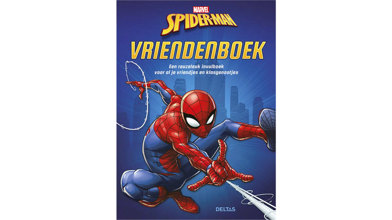 Vriendenboek Deltas Spider-man
