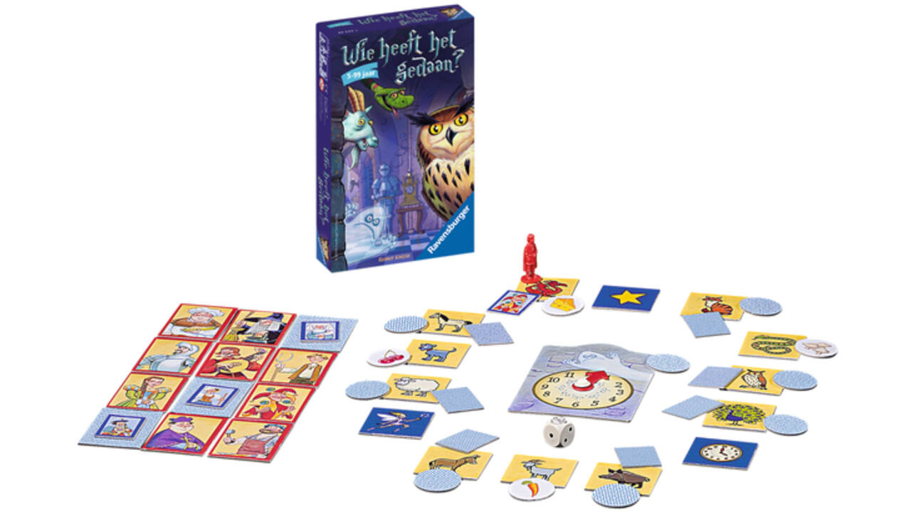 Spel Ravensburger Wie heeft het gedaan?