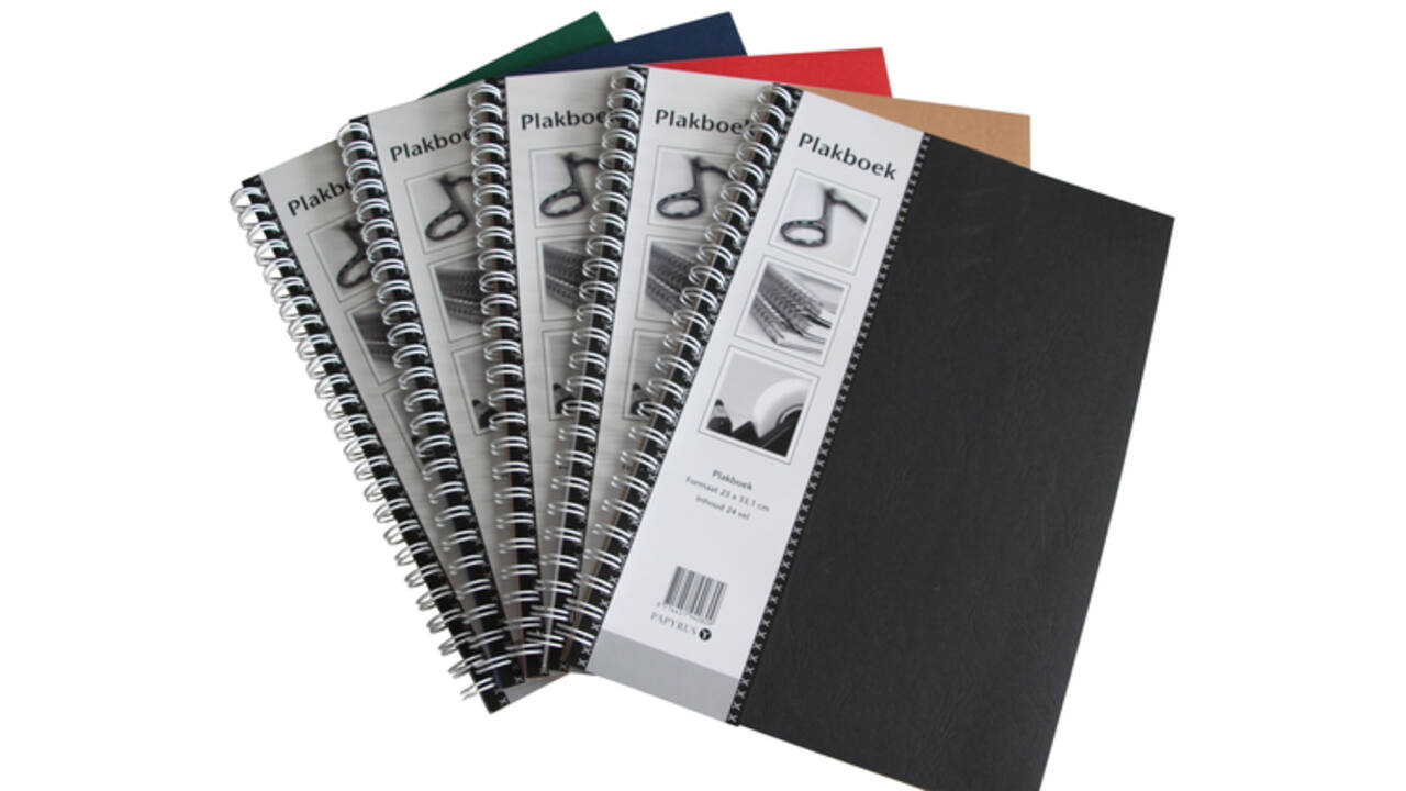 Plakboek Papyrus 400x280mm 40vel assorti