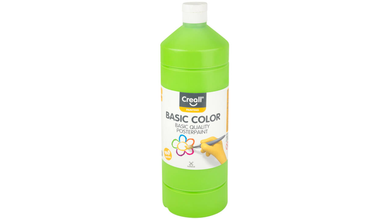 Plakkaatverf Creall basic lichtgroen 1000ml