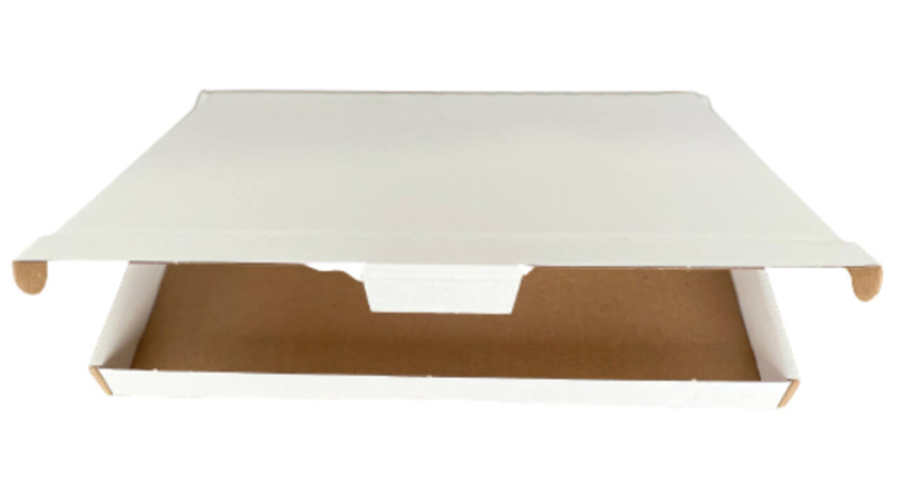 Brievenbusbox IEZZY A5 230x160x26mm karton wit