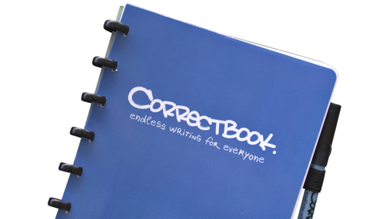 Notitieboek Correctbook A5 lijn 40blz earthy blue