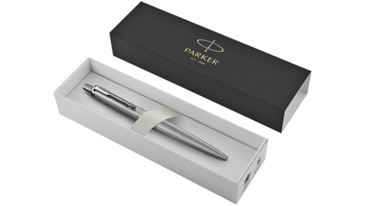 Balpen Parker Jotter XL Monochrome stainless steel medium