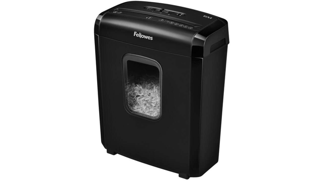 Papiervernietiger Fellowes Powershred 6M snippers 4x12mm
