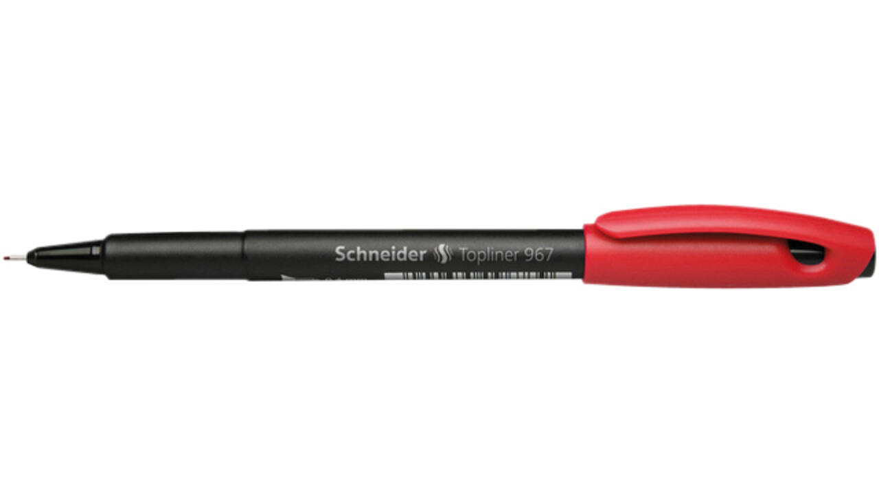 Fineliner Schneider 967 0.4mm rood