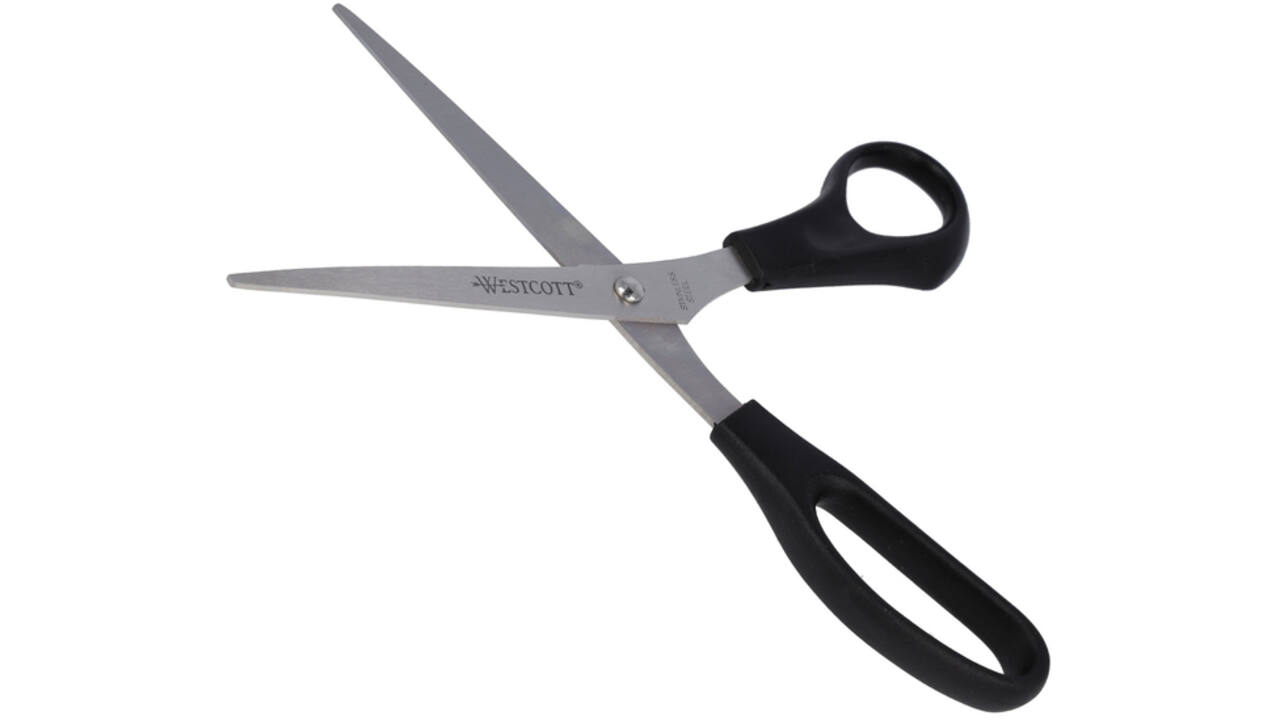 Kantoorschaar Westcott 210mm rvs assorti
