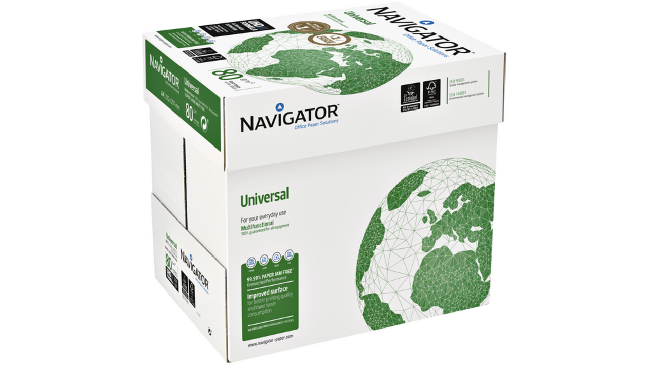 Kopieerpapier Navigator Universal A4 80gr wit 500vel