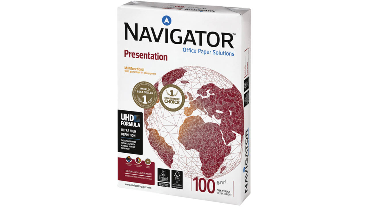 Kopieerpapier Navigator Presentation A3 100gr wit 500vel