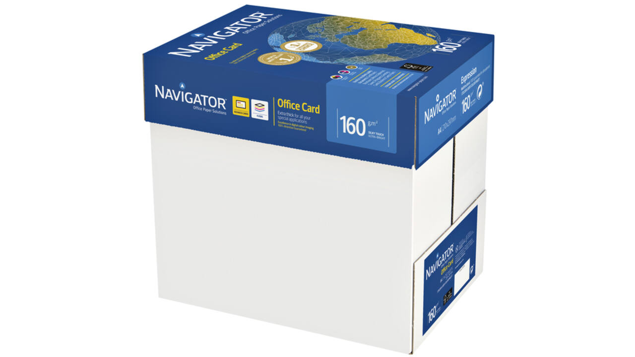 Kopieerpapier Navigator Office Card A4 160gr wit 250vel