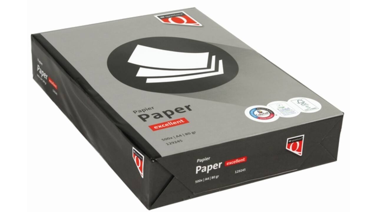 Kopieerpapier Quantore Excellent A4 80gr wit 500vel