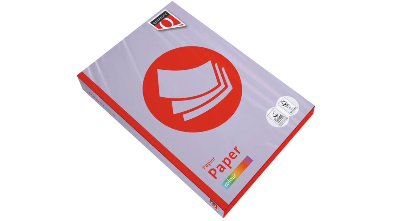 Kopieerpapier Quantore Colour A4 80gr lila 500 vel