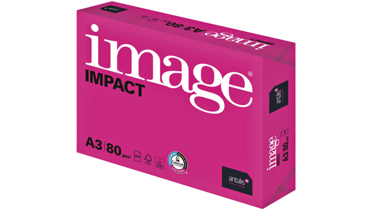 Kopieerpapier Image Impact A3 80gr wit 500vel