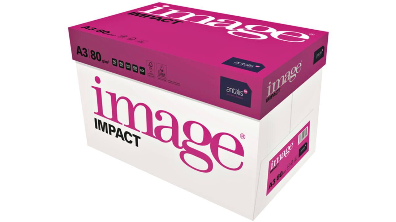 Kopieerpapier Image Impact A3 80gr wit 500vel