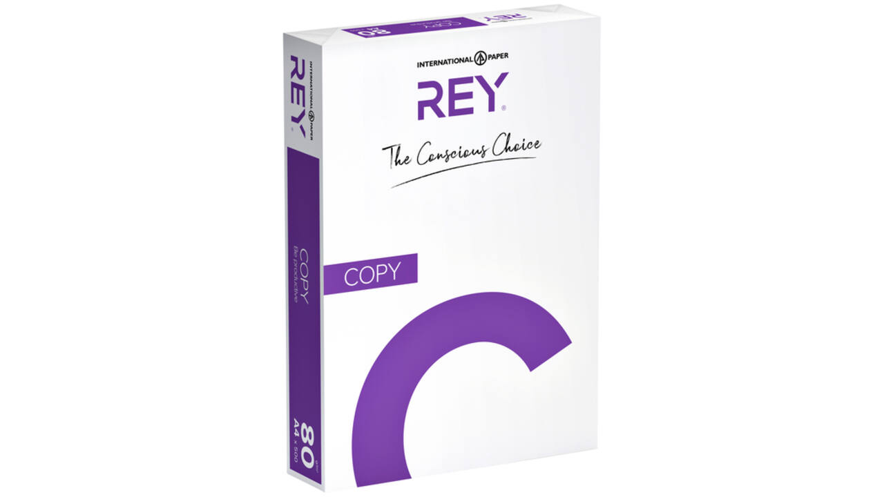 Kopieerpapier Rey Copy A4 80gr wit 500vel