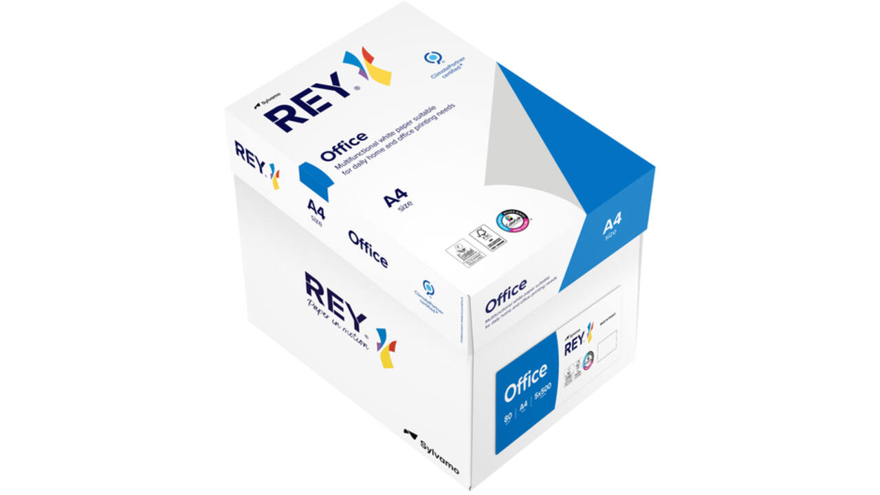 Kopieerpapier Rey Office A4 80gr wit 500vel