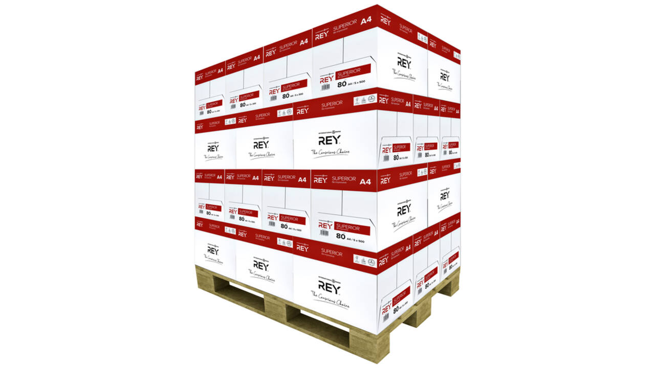 Kopieerpapier Rey Superior A4 80gr wit 500vel