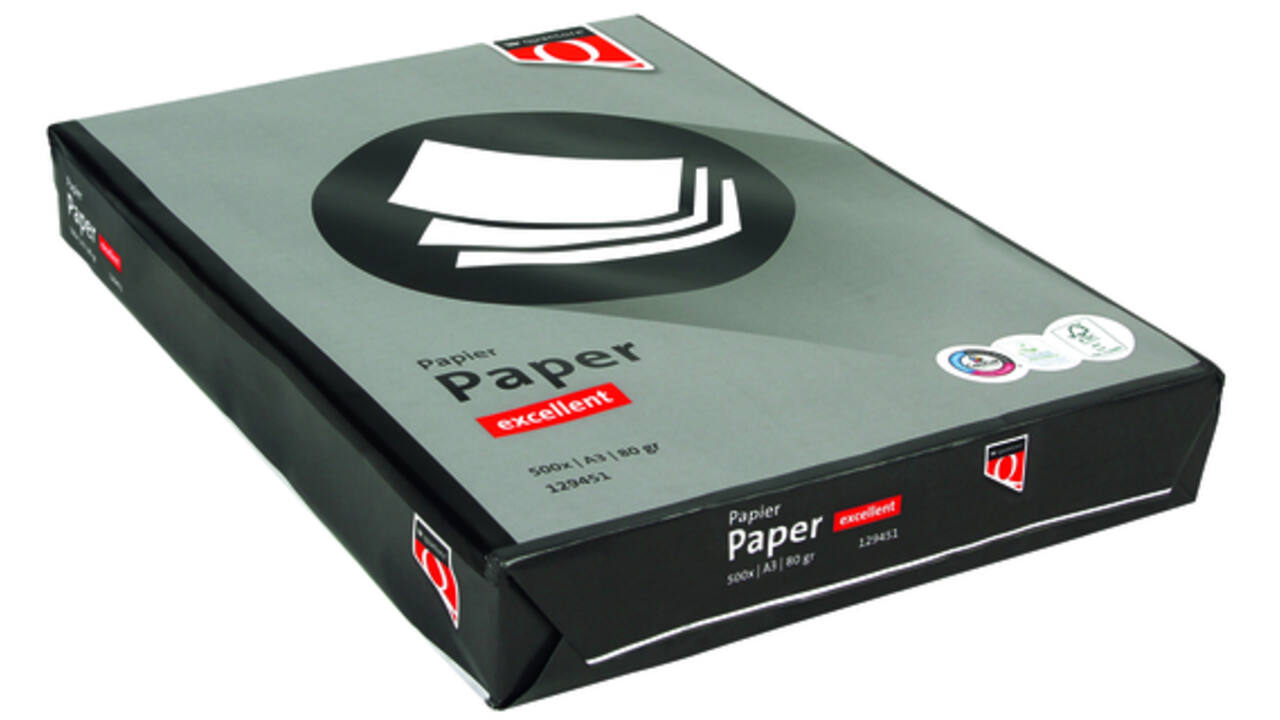 Kopieerpapier Quantore Excellent A3 80gr wit 500vel