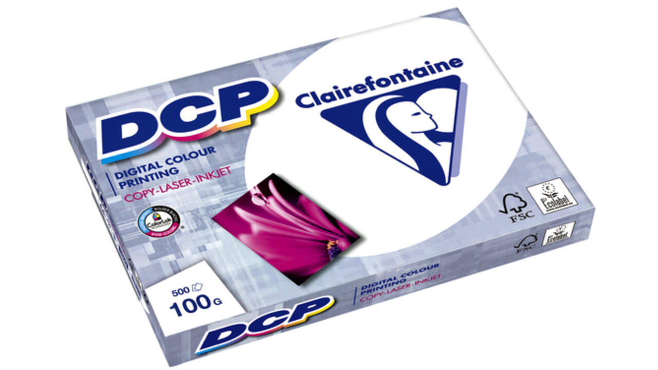 Laserpapier Clairefontaine DCP A3 100gr wit 500vel