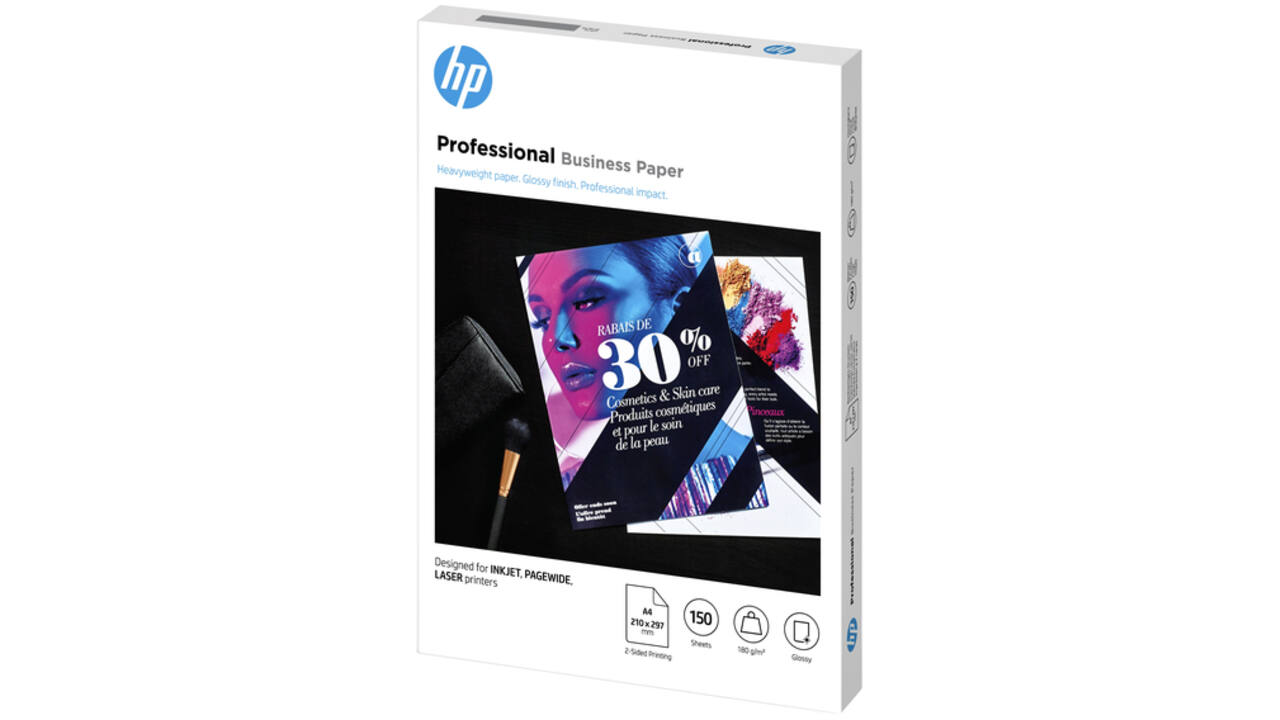 Fotopapier laser HP 3VK91A A4 180gr glans wit 150vel