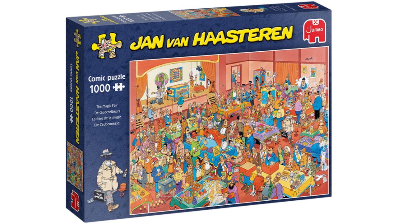 Puzzel Jan van Haasteren De Goochelbeurs 1000 stukjes