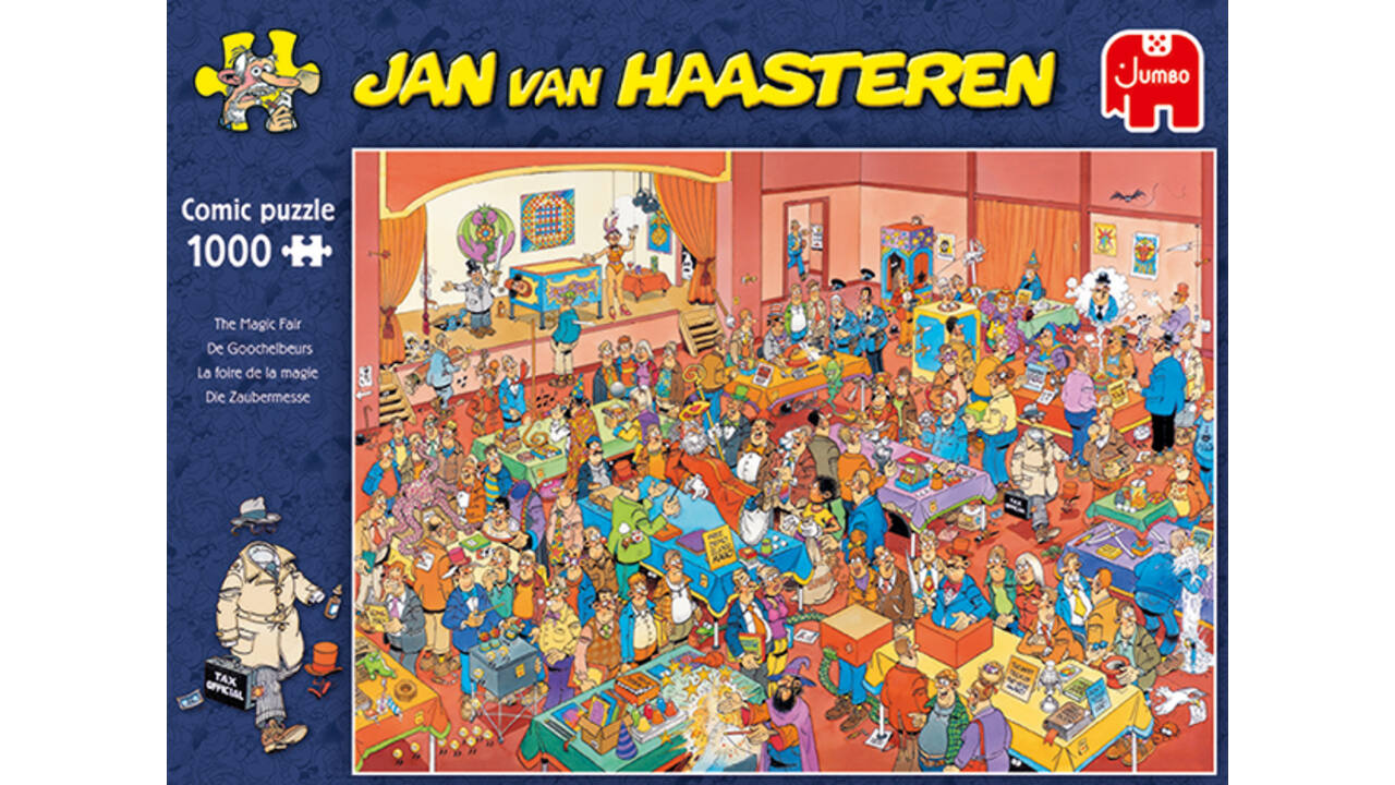 Puzzel Jan van Haasteren De Goochelbeurs 1000 stukjes