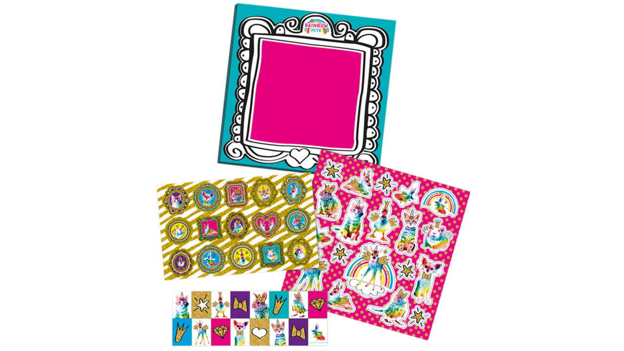 Stickerset Totum Rainbow Pets