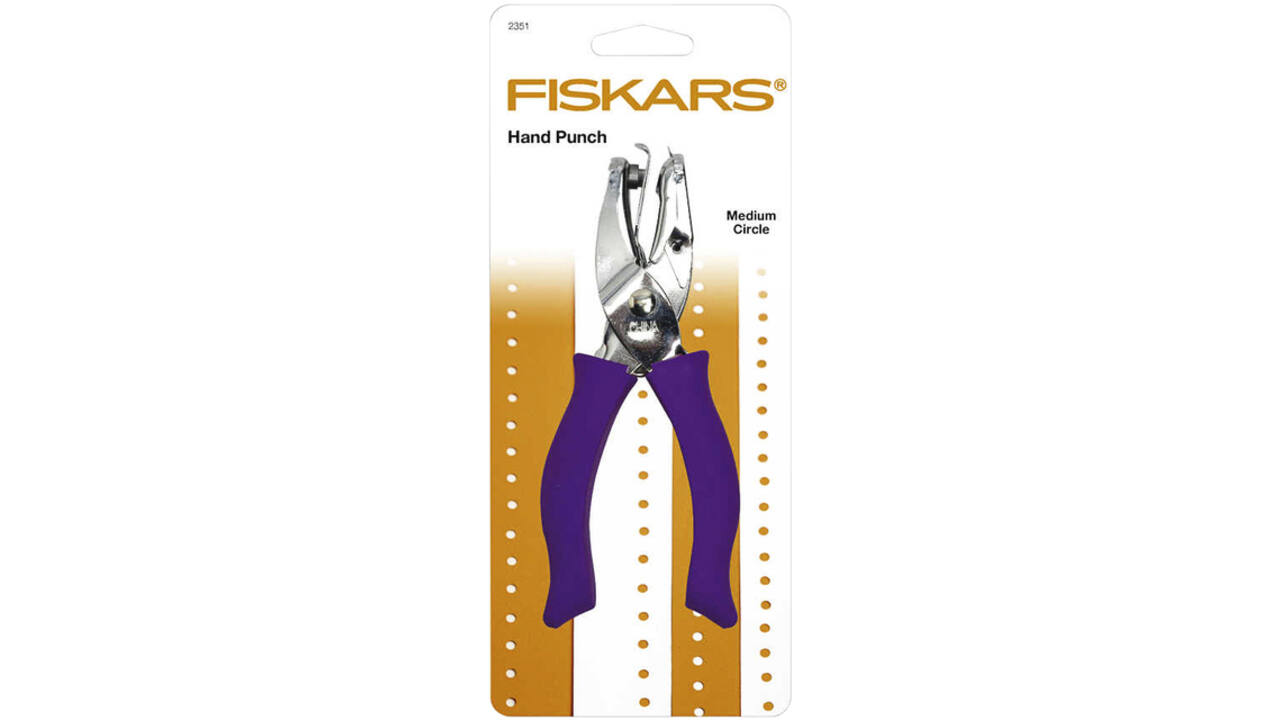 Handpuncher Fiskars rond