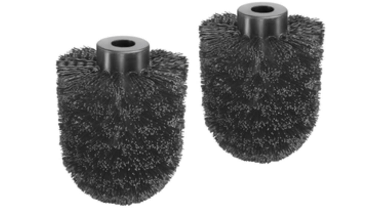 Toiletborstelkop BlackSatino zwart 332150