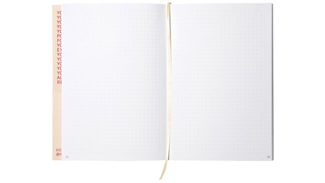 Notitieboek Octàgon DRAMA A5 135x200mm dots crème