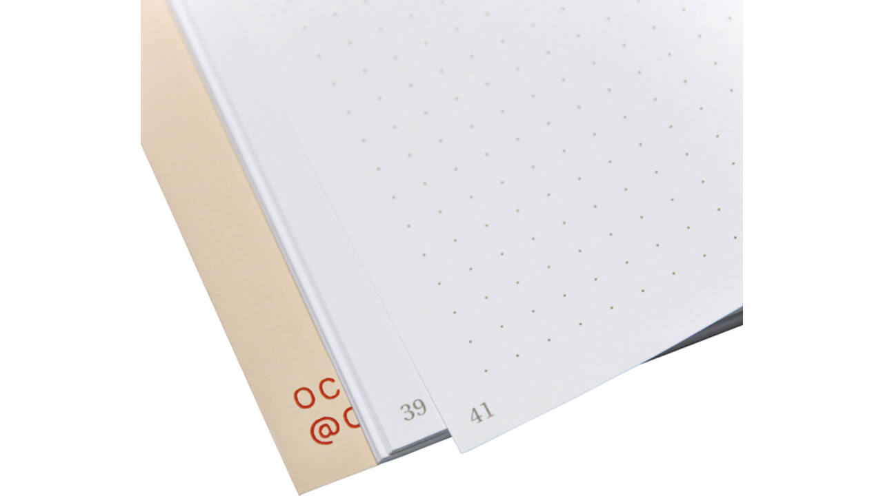 Notitieboek Octàgon DRAMA A5 135x200mm dots crème