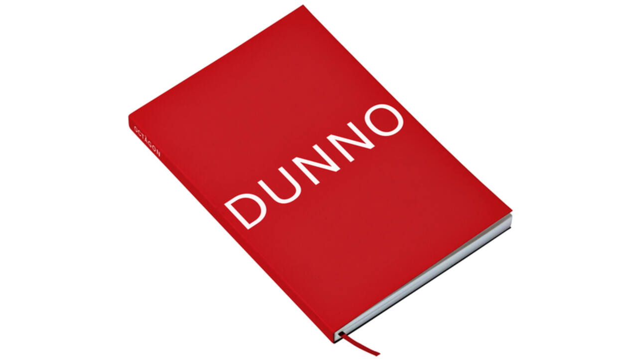 Notitieboek Octàgon DUNNO A5 135x200mm dots rood