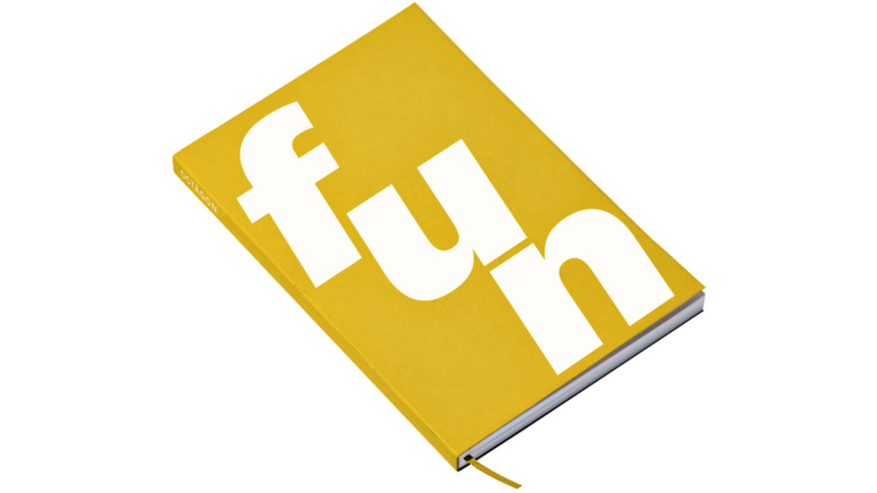 Notitieboek Octàgon FUN A5 135x200mm dots geel