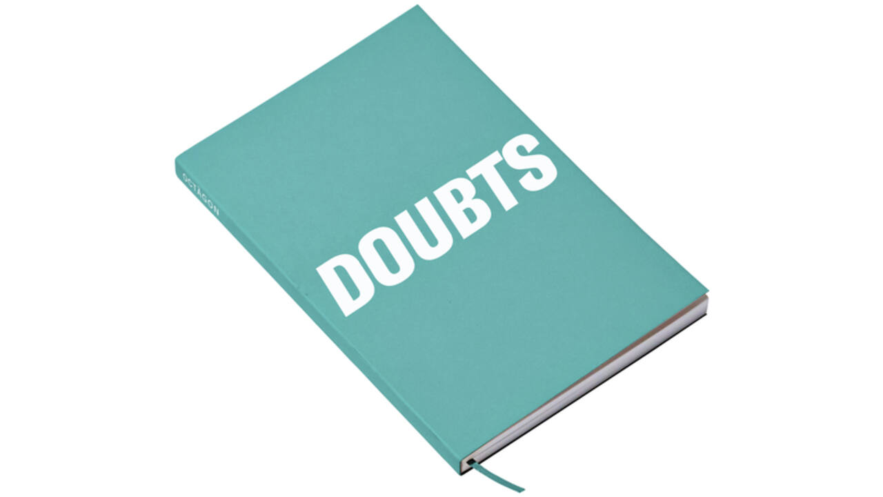 Notitieboek Octàgon DOUBTS A5 135x200mm dots blauw