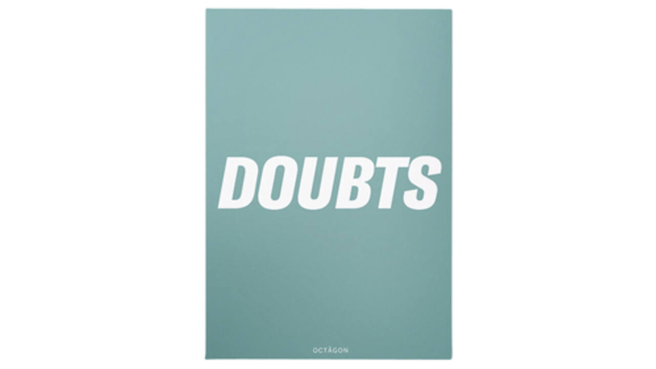 Notitieboek Octàgon DOUBTS A5 135x200mm dots blauw