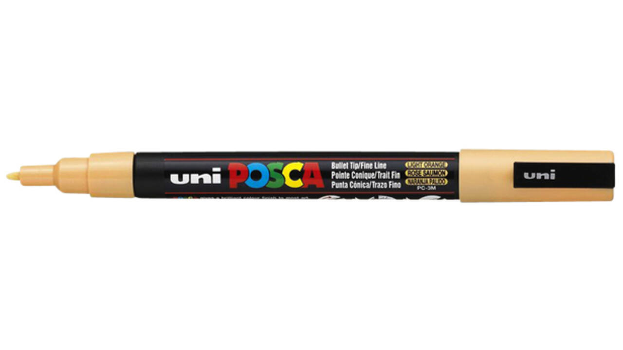 Verfstift Posca PC3M fijn zalmroze