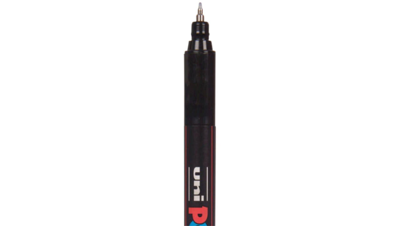 Verfstift Posca PC1MR extra fijn assorti set à 8 stuks