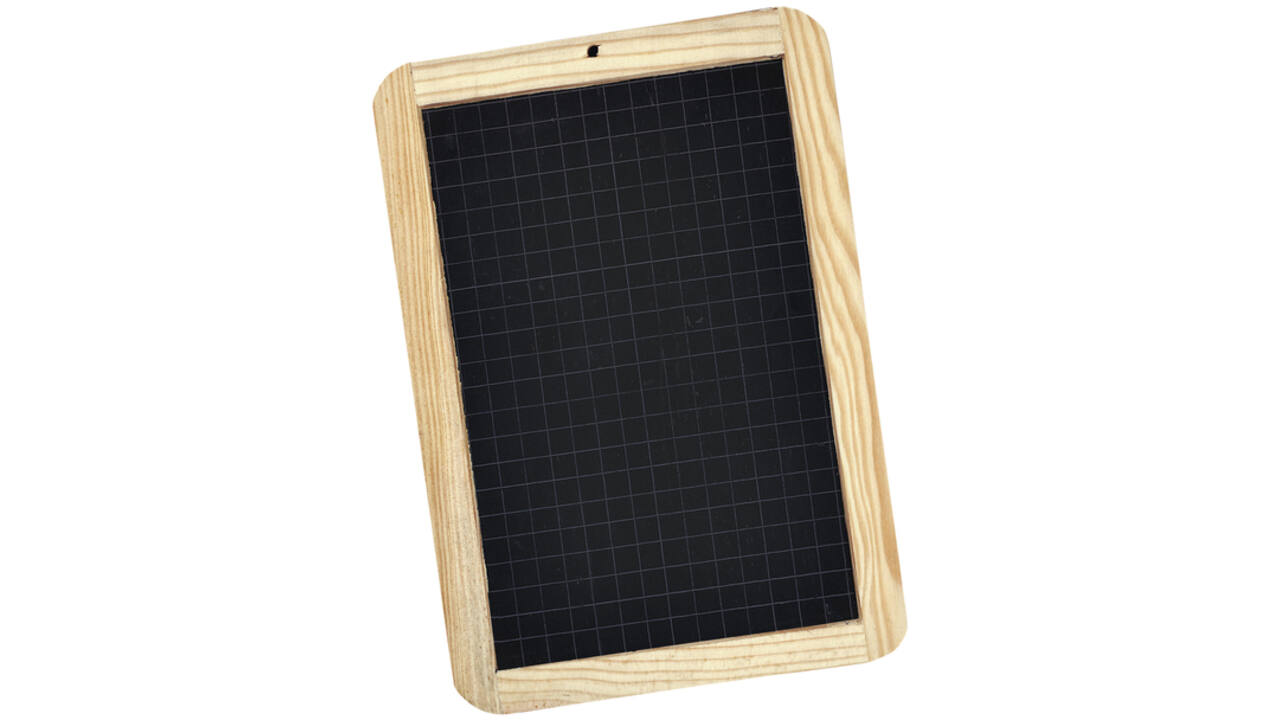 Krijtbord Giotto houten frame 18x26cm