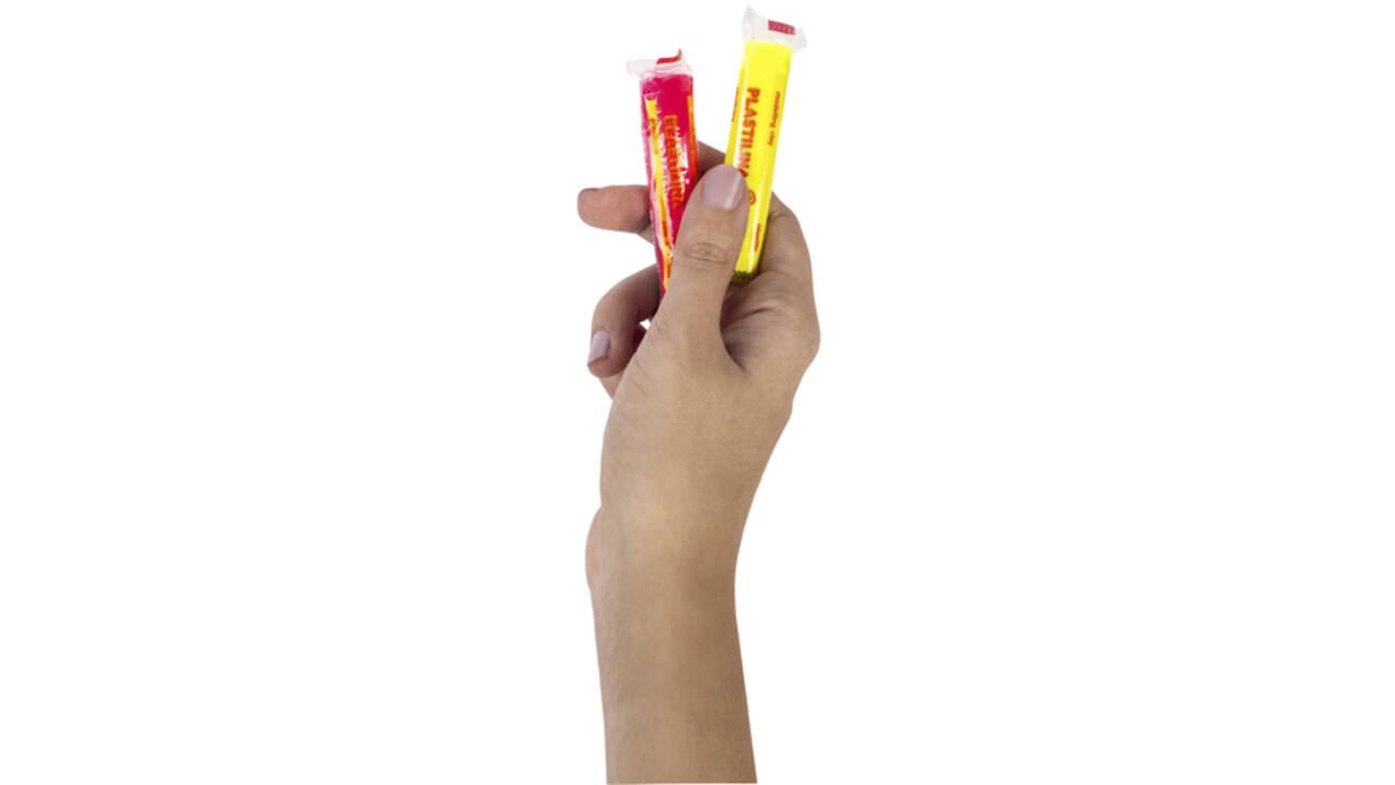 Boetseerklei Jovi plastalina 15gr neon kleuren assorti etui à 6 stuks