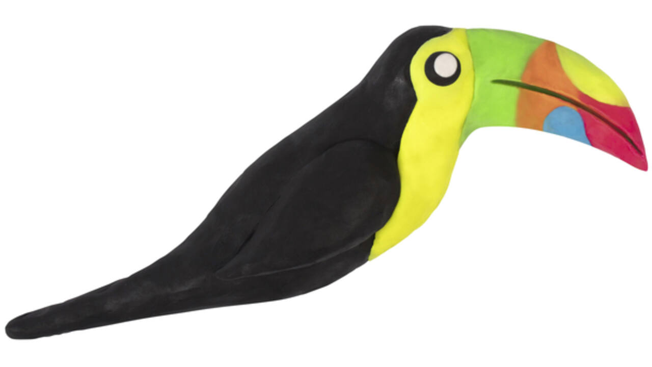Boetseerklei Jovi plastalina 15gr neon kleuren assorti etui à 6 stuks