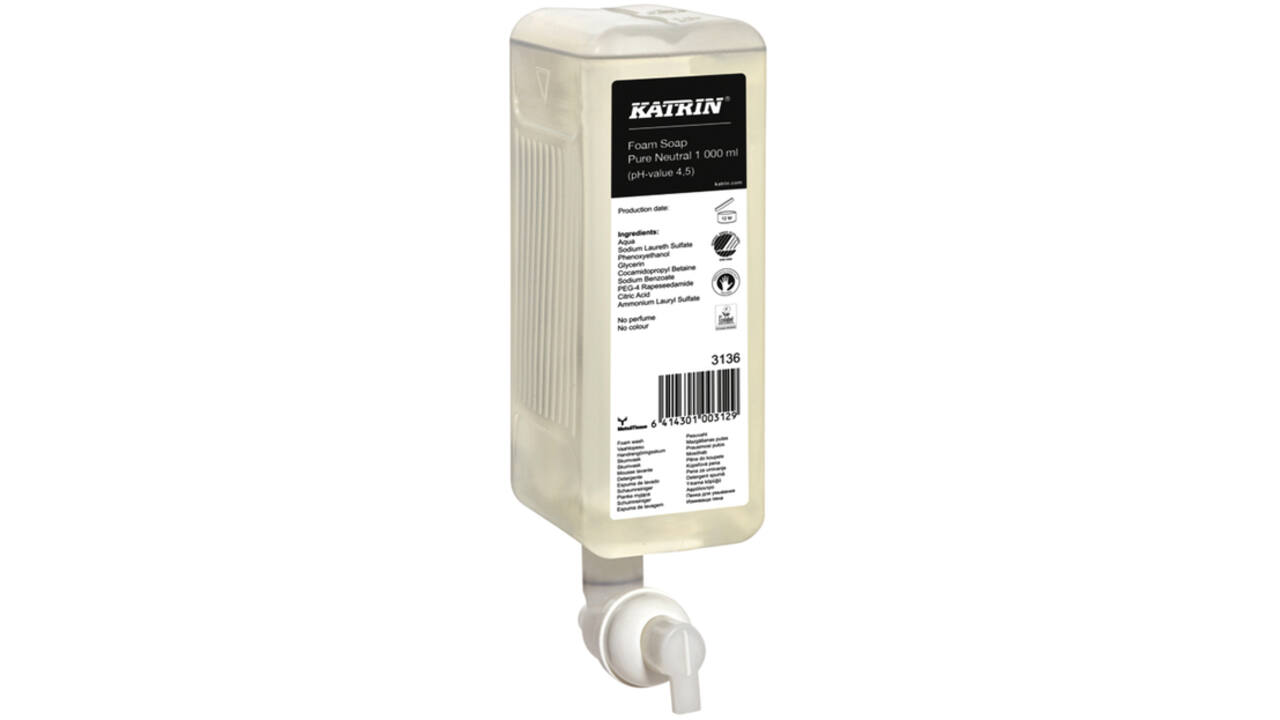 Handzeep Katrin Foam Clean 1000ml 3136
