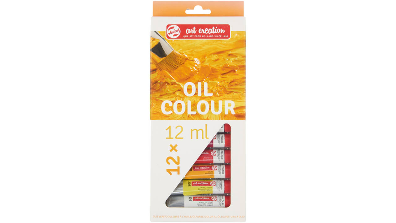 Talens Art Creation olieverf set 12 tubes 12 ml